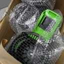 Leaf Blower Cordless - 650CFM Brushless Motor Leaf Blower with 6-Speed Control & Ergonomic Handle - Includes 2 x 5.0Ah Batteries & Fast Charger - Blowers for Lawn Care, Yard, Patio, Leaves, Snow, Dust (Green)