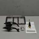 for Tesla Model 3 Front License Plate Mount 2023-2020, No Drill No Adhesives for Tesla Model Y License Plate Holder 2024-2020 Accessories for Tesla Lockable Anti-Theft Bracket