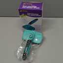 Hertzko Dog Brush for Shedding - Self Cleaning Slicker Brush for Dogs and Cats - Gently Removes Loose Hair, Tangles, and Dirt - Grooming Comb Suitable for Long or Short Coats - Aqua