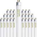 F54T5/850/HO 4 Feet 54 Watt T5 High Output 5000K Fluorescent Tube - 46 Inches, 25 Pack, G5 Base, 4200 Lumens