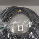 Continental Premium Garden Black Heavy Duty Cold Water Garden Hose, 5/ 8in Inside Diameter x 50ft Length, Male x Female Garden Hose Thread