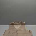 JEMITOP Men's Classic Slim Fit Dress Vest Formal Wedding Prom Tuxedo Suit Vest with Pocket (Large, Beige)