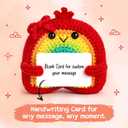 Agantree art Crochet Kit for Beginners Kids Teens Adults Rainbow Crochet Kits with Step-by-Step Video Tutorials, DIY Custom Gifts Birthday Birthday Craft for Girls Friends Women Men (40%+ Yarn)