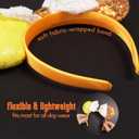 Needzo Halloween Mouse Ear Headband, Glitter Party Decoration Costume Accessories for Women, One Size