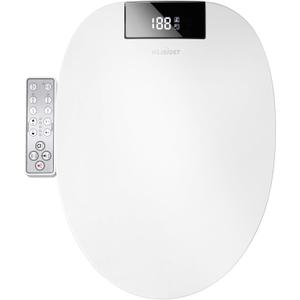 Bidet Toilet Seat, Heated Toilet Seat with Warm Water, Warm Air Dryer, Self-Cleaning Nozzle