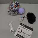 ORSDA Cat Toys for Indoor Cats, Interactive Activated Moving Ballt, Automatic Fast Rolling Ball for Adult Cats, Exercise Kicker Mouse Catching Game (Purple)