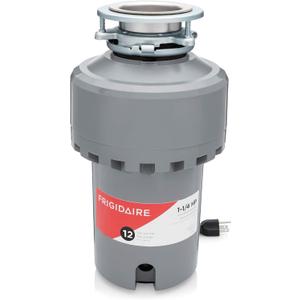 Frigidaire 1.25 HP Corded Garbage Disposal for Kitchen Sinks | FF13DISPC1