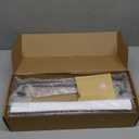 Forbena White Floating Shelves for Bathroom Organizer Over Toilet, Bathroom Shelves Wall Mounted with Towel Rack, Corner Wall Shelf for Bedroom Decor Kitchen Storage (White-Dark Grey, Set of 2)