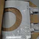 Mayfair Cassel Slow Close Toilet Seat, Easy Clean, Non Slip Premium Wood Seat, Easy Install, Made in USA, Elongated, White