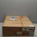 VINLUZ 5 Light LED Modern Pendant Lights, Classic Black Chandelier with Crystal Bubble Clear Glass Shade Indoor Kitchen Island Lights Fixtures for Dining Room Cafe Bar