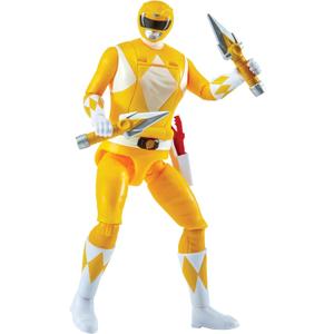 Mighty Morphin Power Rangers: Re-Ignition - Auto-Morphin Yellow Ranger Action Figure by Playmates Toys