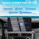 Karltys [Upgrade 2 Pack Screen Protector for Toyota Tacoma 2024 2025 2026 14-Inch for Models Limited/TRD Pro/Trailhunter [No Glare & Fingerprint] Tempered Glass Toyota Tacoma Accessories