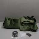 MIULEE Olive Green Velvet Curtains 90 inches Long, Pinch Pleated Blackout Drapes with Hooks, Thermal Insulated Pinch Pleat Panels for Bedroom Living Room, 2 Panels