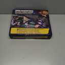 12X Square Magnifying Glass with Light and Stand with 144 LEDs Brightiness, 5 Color Modes Hands Free Lighted Magnifying Glass, 10 Dimmable Brightness Magnifying Desk Lamp for Close Work Craft Reading