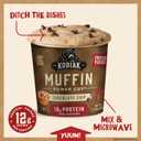 Kodiak Cakes Minute Muffins, Chocolate Chip, 2.36 Ounce (Pack of 12) (EXP 09/11/26)