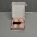 4 Pack Halloween LED Pumpkin Lights Battery Operated, Remote Control Always On/Colorful Candlelight Ambient Light Multi-Function Timing Bedside Light for Bedroom