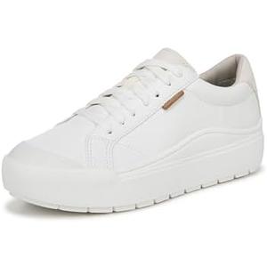 Dr.Scholl's Shoes Women's Time Off, 7, White Smooth