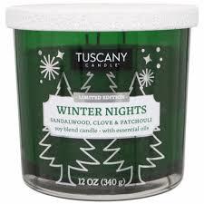 Tuscany Candle Winter Nights 12Oz Pack of 2