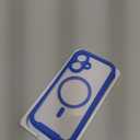 Miracase for iPhone 16 Case 6.1'', [Bubble Free] Full-Body Bumper Phone case with Built-in Full Glass Screen &Lens Protector, No Gap, Compatible with MagSafe, Drop Proof 16 Cover, Blue