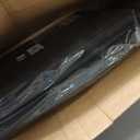 Hard Bottom Dog Car Seat Cover for Back Seat  Waterproof Nonslip Hammock Extender for Trucks & SUVs, Heavy Duty Pet Protector, Black Faux Leather