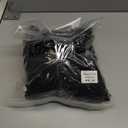 COOFANDY Mens Polo Sweater Long Sleeve Classic Twisted Knitted Pullover (Black, XL)