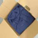 EMME Cotton Throw Blanket for Couch Soft Muslin Blankets 50"x60" Lightweight Breathable Blanket All Season Gauze, Navy
