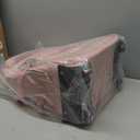 star cloud Rolling Backpack for Women, 21"x14"x9",45L Travel Backpack with Wheels and USB & Type-C Charging Ports, Fits 17.3", Water-Resistant Carry-On Luggage for Work & Travel (Pink)