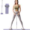Foldable Ski Machine Exercise Equipment, Simulated Ski Trainer, Thigh Master for Women, Home Leg Pelvic Floor Muscle
