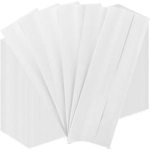 5000 Pieces Kraft Paper Lunch Bags Disposable Pretzel Cookies Bags Oilproof Kraft Paper Silverware Sleeves Stock Bag for Kitchen Utensils Cutlery Bakery Rods Candy, 3.1 x 9.8 Inch(White)