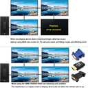 EVanlak Hdmi Edid Emulator Passthrough 3rd Generrtion Premium Aluminum Eliminated Emulator Adapter Work with Mac Thunderbolt to HDMI Switches/Extender/AV Receiver/Video Splitters 1080-3840x2160@60H (E4K-1PC)