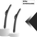 2 Factory Wiper Blades Replacement For 2009-2020-Honda-Fit/2011-2016-Hyundai-Elantra/2013-2014-Hyundai-Elantra Coupe Original Equipment Windshield Wiper Blades Set 28"+14" (Set of 2) U/J HOOK