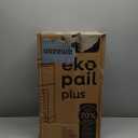 Diaper Dekor Classic Hands-Free Diaper Pail | Easiest to Use | Just Step  Drop  Done | Doesnt Absorb Odors | Most Economical Refill System | 70% Recycled Materials | EKO White