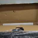 WALI Floor TV Stand with Power Outlet, Tall TV Stand Mount for 32-75 inch TV up to 110 lbs, Swivel and Height Adjustable TV Stands with Wood Base for Bedroom, Living Room(TVDVD-7P), Black (Basic)