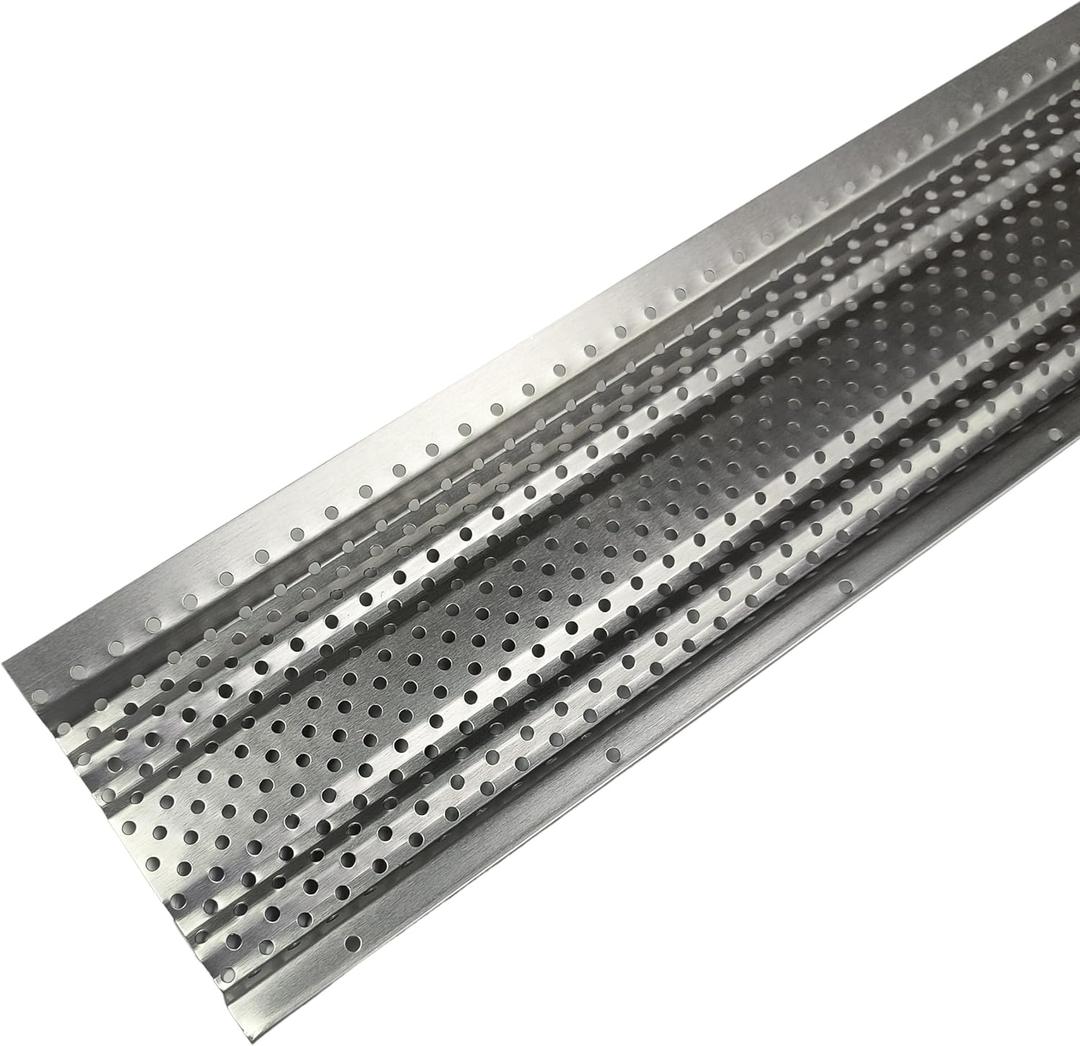 E-Z GUTTER GUARD Smooth Flow Gutter Guards 200' Carton (Mill Finish)