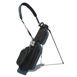 Ultralight 2-Way Golf Stand Bag with 6 Pockets & Insulated Cooler Pocket | Padded Single Strap, Golf Carry Bag, Easy to Hang on Cart