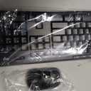 Logitech MK270 Wireless Keyboard and Mouse Combo for Windows, 2.4 GHz Wireless, Compact Mouse, 8 Multimedia and Shortcut Keys, 2-Year Battery Life, for PC, Laptop - Black