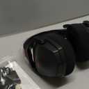 NUBWO Wireless Gaming Headset with Mic for Ps5 Ps4 PC, Zero Interference, 100-Hour Battery All-Day Play, 23ms Sync for Fortnite & Call of Duty/FPS Gamers, Triple Mode All Devices Compatible - Red