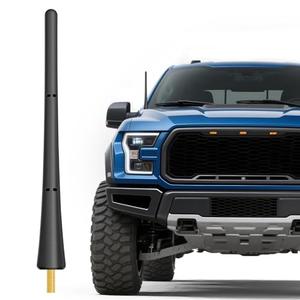 reroso Car Antenna, 7.87 Inch Antenna Rubber Flexible Durable Universal for Cars, Trucks, SUVs, Antenna for Truck Easy Installation Waterproof Enhanced AM/FM Reception with Copper Coil