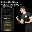Muscari Twister Arm Trainer - Chest Workout Equipment, Arm Chest Trainer for Men, Arm Workout Equipment Bar with Workout Videos Included