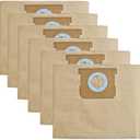 5 Pack DXVA19-4101 Vacuum Bags for DEWALT 6, 8, 9 and 10 Gallon Wet Dry Vacs, DXV10SA Vacuum Bags,6-10 Gallon Shop Vac Bags