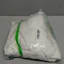 White Large Window Curtains Light Filtering Semi Sheer Privacy Linen Textured Curtain for Patio Sliding Glass Door Extra Wide Rustic Farmhouse Drapes for Living Room Bedroom Sunroom 100x90 Inch