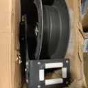 Heavy Duty Steel Retrtable Air Hose Reel - Auto Rewind, 1/2 x 50 Ft