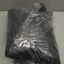 LXKCKJ 15 Ft Round Pool Cover, Solar Covers for Above Ground Pools, Summer Pool Cover Protector with Cover Accessories, PE Tarp Ideal for Waterproof and Dustproof (Black)