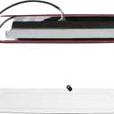 Tresound 3rd Third Brake Light for 1999-2006 Chevy Silverado/GMC Sierra LED Cargo Light High Mount Lamp, Chrome Housing Red Lens