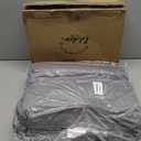 Globon Down Comforter King Size,All Season Duvet Insert,Ultra-Soft Noiseless Shell, Medium Warmth with Corner Tabs,Grey