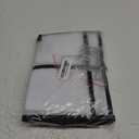 SAVERHO Over The Door Shoe Organizer, Hanging Shoe Organizer with 24 Mesh Large Pockets Door Shoe Rack Organizer for Men Women Kids Hanging Shoe Storage Bag.(White