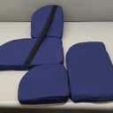 Lateral Support for Wheelchair Lateral Cushions for Seniors Wedge Pads Chair Support Attachment L Shape Padded for Wheelchair Side Right Guards Solid Panels for Elderly Positioning Better Posture