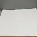 School Smart Railroad Poster Board Paper, 22 x 28 Inches, 6-Ply, White, Pack of 25