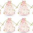 ZXSWEET 12 PCS Music Party Favors Pink Girl Birthday Party Supplies Decorations 