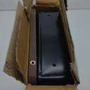 ALVOROG Rolling Cart with Drawer and Wood Table Top, 3 Tier Metal Rolling Utility Cart on Wheels with DIY Pegboards, Hanging Baskets, Hooks for Bedroom,Office,Craft Supplies (Black)